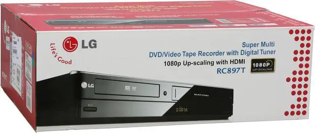 Alt view image 11 of 11 - LG DVD Recorder & VCR Combo RC897T