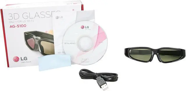 Alt view image 5 of 5 - LG AG-S100 3D Active Shutter Glass