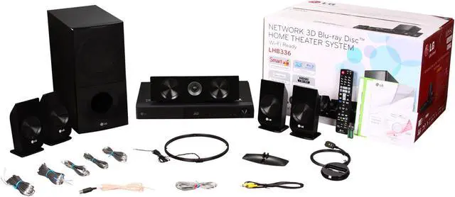 Alt view image 20 of 20 - LG LHB336 3D Wi-Fi Ready Blu-ray Home Theater System with Smart TV