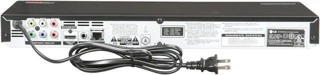 Alt view image 4 of 6 - LG WiFi Enabled Blu-ray Player BD640