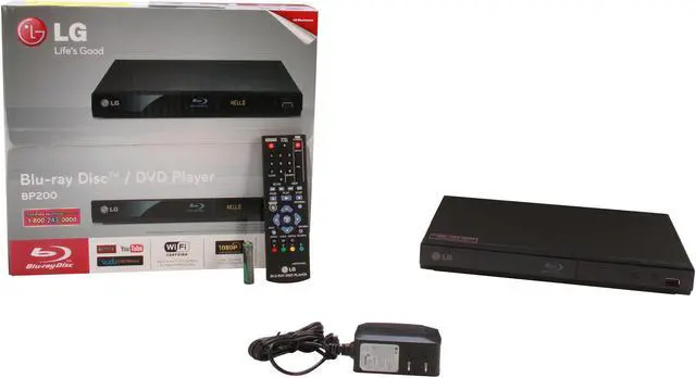 Alt view image 5 of 5 - LG BP200 Blu-Ray Disc Player with SmartTV and Wi-Fi