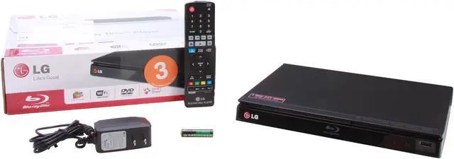 Alt view image 5 of 5 - LG BP330 Blu-ray Disc Player with Built-In Wi-Fi