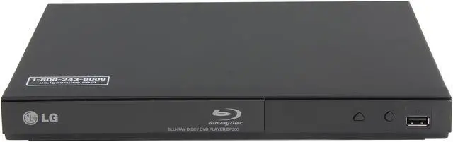 Alt view image 2 of 6 - LG WiFi Built-in Blu-ray Player BP300