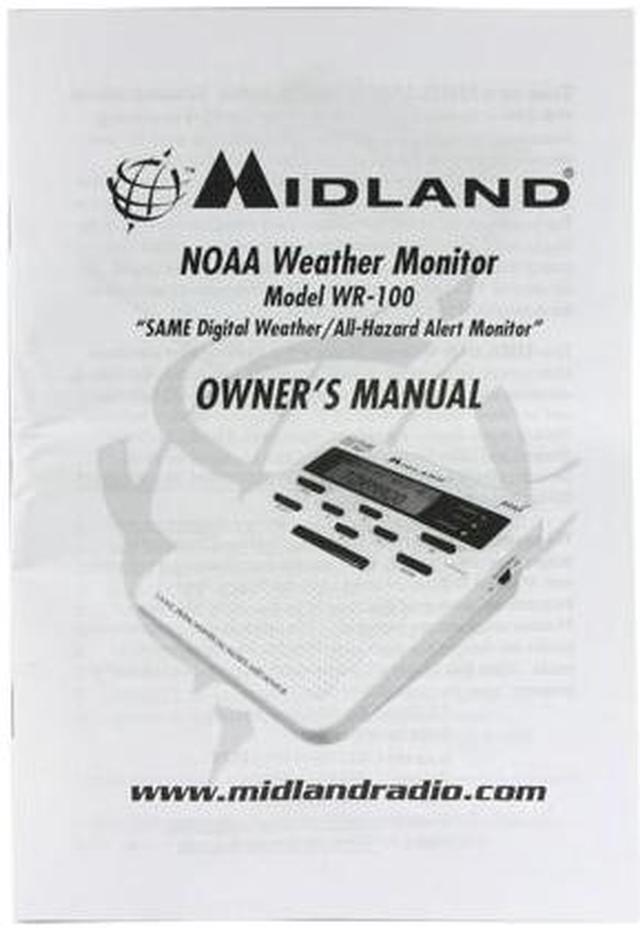 Alt view image 8 of 9 - Midland Weather Alert Radio WR-100B
