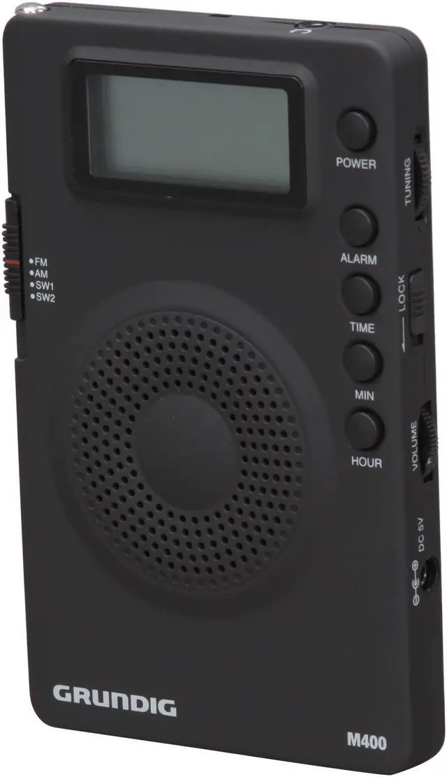 Main image of eton Super Compact AM/FM Shortwave Portable Radio Grundig MINI 400 - Black
