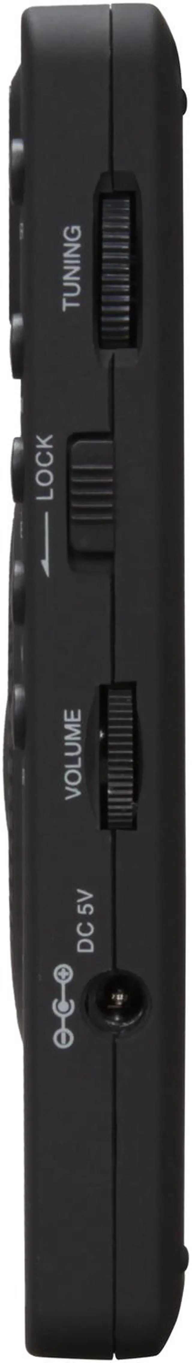 Alt view image 2 of 7 - eton Super Compact AM/FM Shortwave Portable Radio Grundig MINI 400 - Black