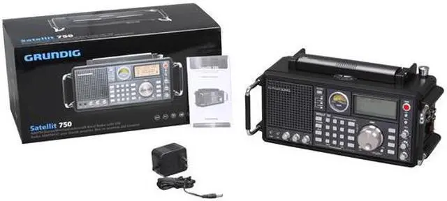 Alt view image 7 of 7 - eton AM/FM/Shortwave Radio Grundig SATELLIT 750