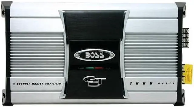 Alt view image 3 of 12 - BOSS AUDIO 1600W 4 Channels Bridgeable MOSFET Bridgeable Power Amplifier