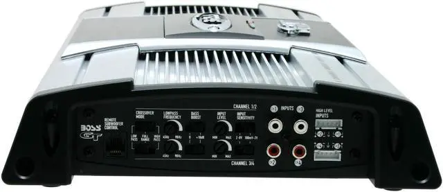 Alt view image 5 of 12 - BOSS AUDIO 1600W 4 Channels Bridgeable MOSFET Bridgeable Power Amplifier