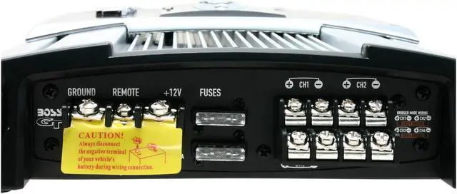 Alt view image 7 of 12 - BOSS AUDIO 1600W 4 Channels Bridgeable MOSFET Bridgeable Power Amplifier