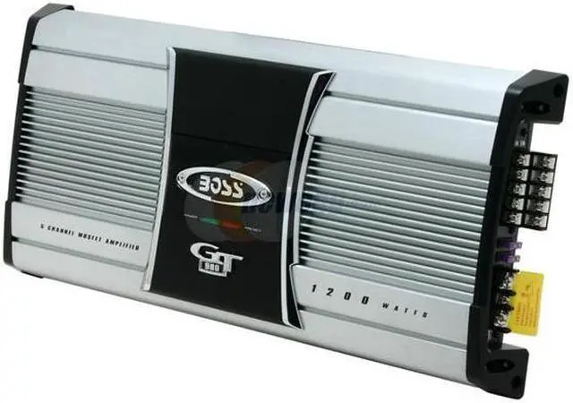 Alt view image 2 of 11 - BOSS AUDIO 1200W 5 Channels Bridgeable MOSFET Bridgeable Power Amplifier