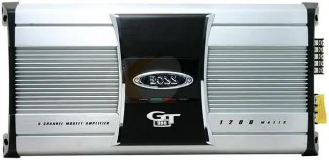 Alt view image 3 of 11 - BOSS AUDIO 1200W 5 Channels Bridgeable MOSFET Bridgeable Power Amplifier