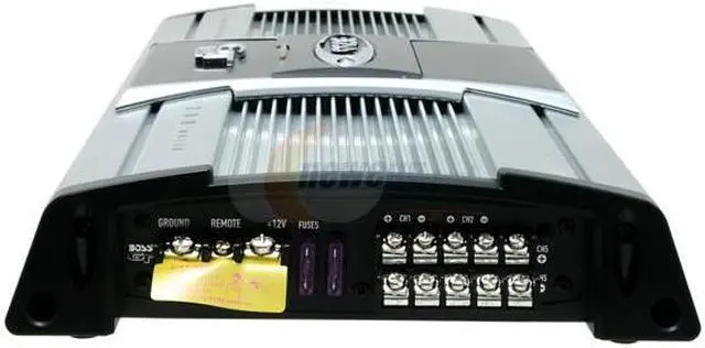Alt view image 5 of 11 - BOSS AUDIO 1200W 5 Channels Bridgeable MOSFET Bridgeable Power Amplifier