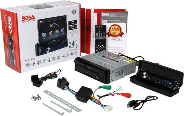 Alt view image 7 of 7 - Boss Audio BV9986BI 7" LCD Touchscreen Display w/ Bluetooth