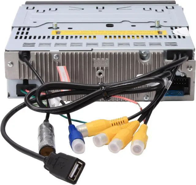 Alt view image 5 of 10 - BRAVO 3.5" Car Stereo with AM/FM Radio and DVD Player