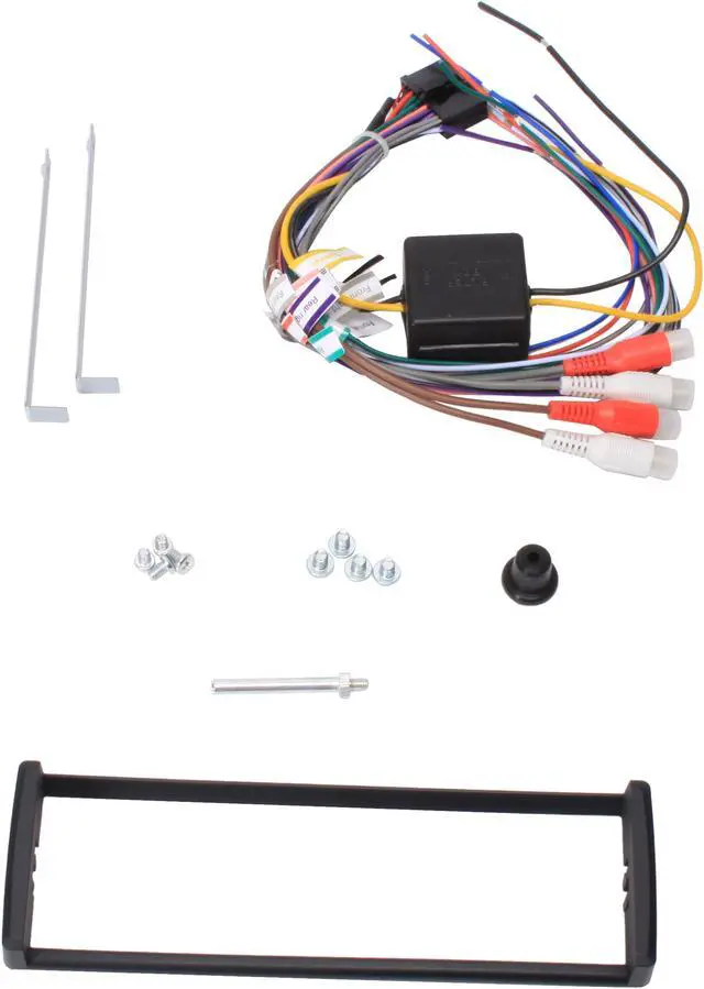 Alt view image 7 of 10 - BRAVO 3.5" Car Stereo with AM/FM Radio and DVD Player