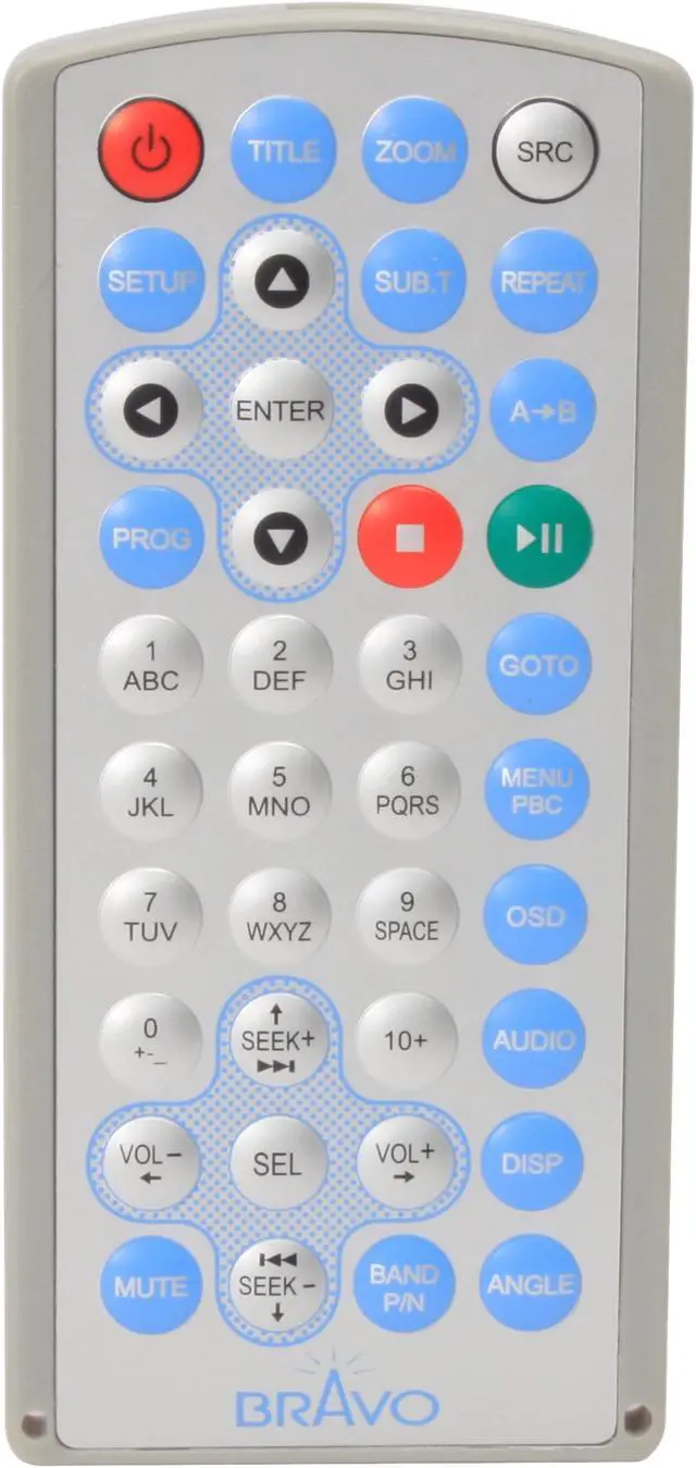 Alt view image 8 of 10 - BRAVO 3.5" Car Stereo with AM/FM Radio and DVD Player