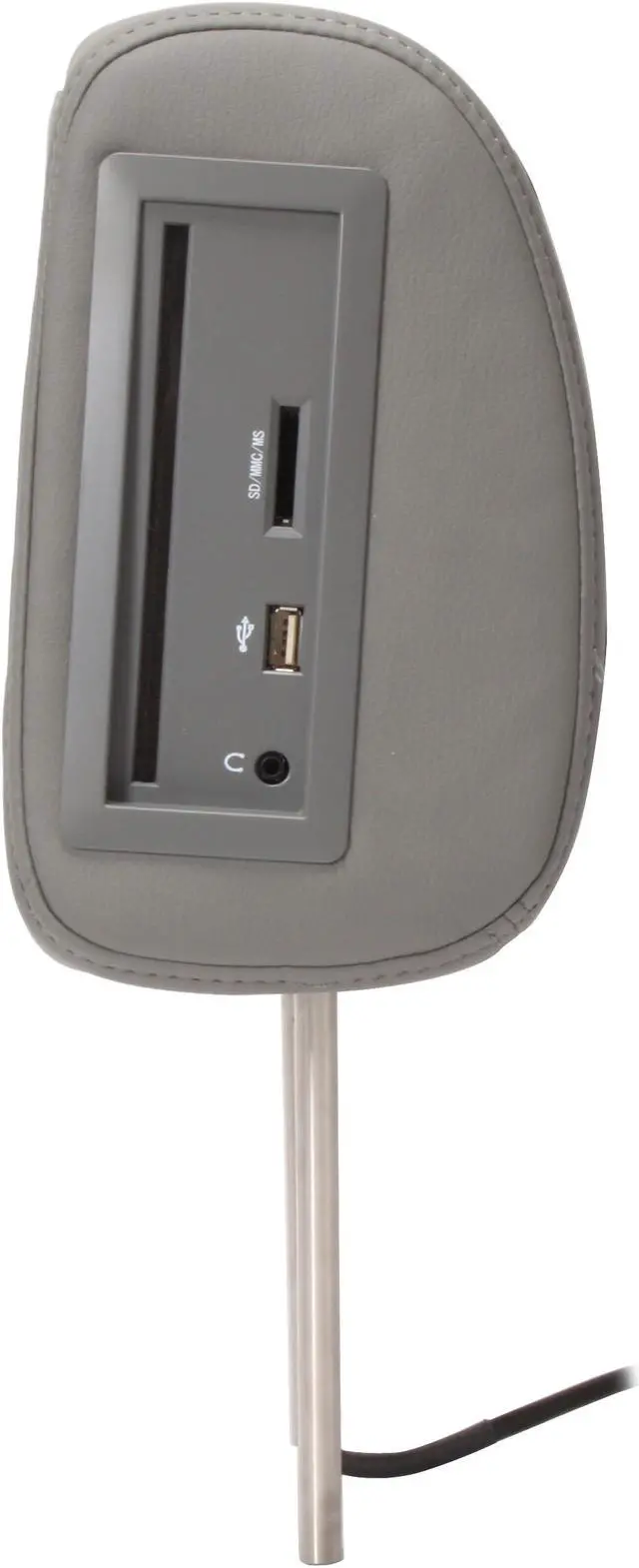 Alt view image 2 of 9 - BRAVO Gray 9.2" Replacement Headrest DVD System