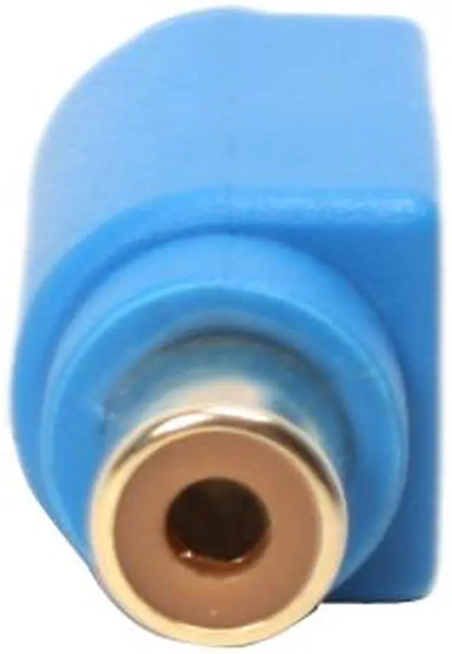 Alt view image 3 of 4 - Rosewill - Bi-Directional RCA Female to S-Video Male Adapter