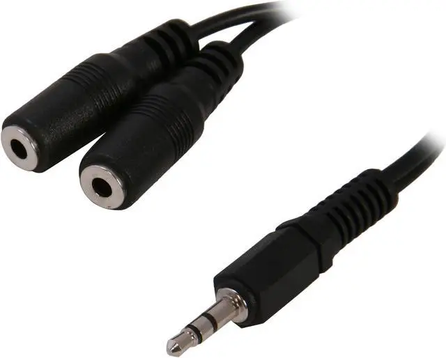 Main image of Rosewill RCW-H9010 - 3.5mm Stereo Splitter Cable - 6 Inches