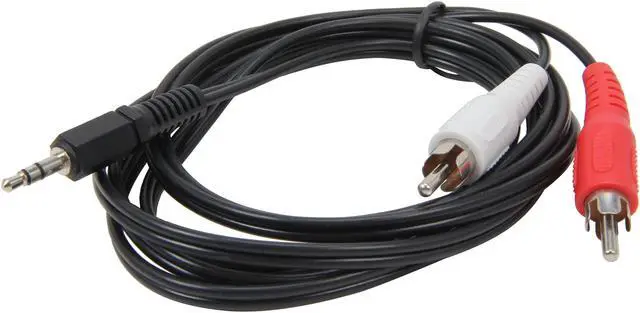 Alt view image 2 of 3 - Rosewill RCW-H9012 - Mini-Stereo to RCA Audio Cable - 6 Feet