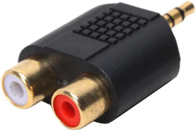 Main image of Rosewill - Mini-Stereo to RCA Adapter / Dual Female to Male Audio Adapter