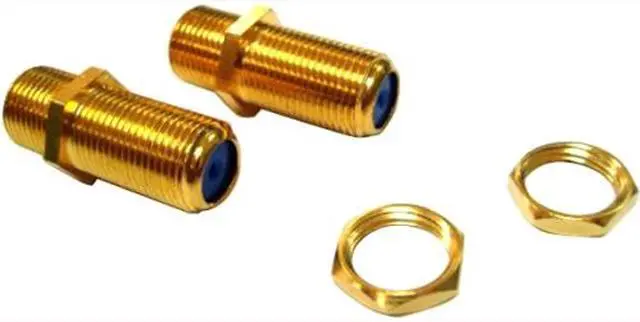 Alt view image 3 of 3 - Rosewill RCW-H9019 F Plug Coupler 2-Pack