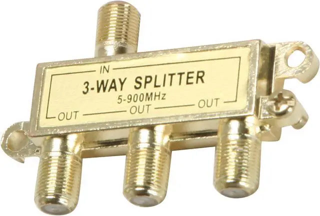 Main image of Rosewill - 3-Way Coaxial Cable Splitter