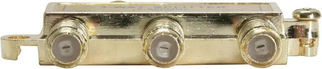 Alt view image 3 of 4 - Rosewill - 3-Way Coaxial Cable Splitter