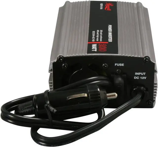 Alt view image 4 of 6 - Rosewill RCP-511A 200W DC To AC Power Inverter