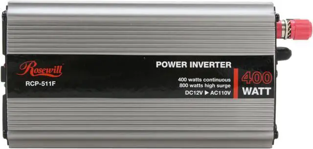 Alt view image 6 of 8 - Rosewill RCP-511F 400W DC To AC Power Inverter