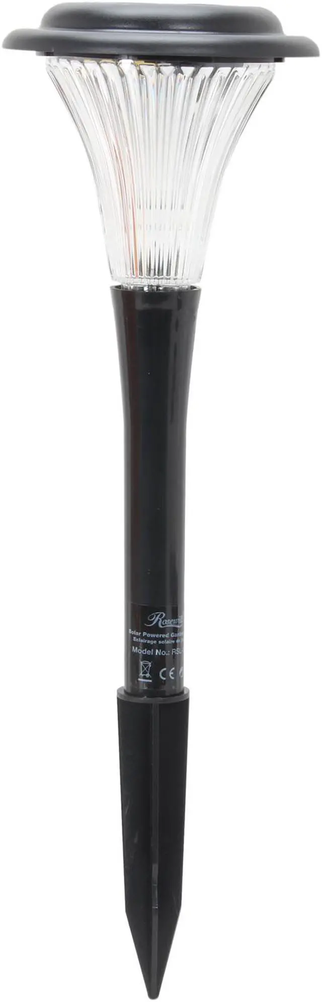 Alt view image 2 of 6 - Rosewill Black Solar Garden Lights - 6 Lights Set