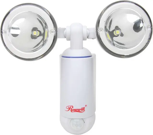 Alt view image 2 of 8 - Rosewill RSL-113 - Dual Head PIR Solar Motion Sensor Light