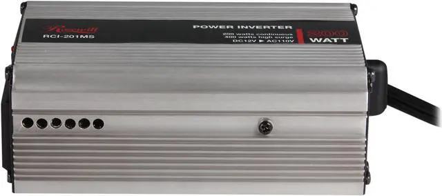 Alt view image 3 of 5 - Rosewill RCI-201MS 200W DC To AC Power Inverter with one 2.1A USB Port