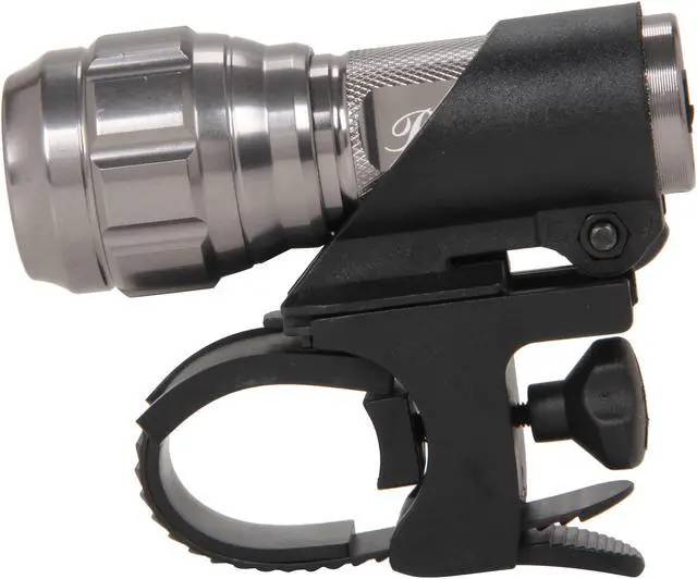 Alt view image 3 of 6 - Rosewill RLFL-11002 3W 220 Lumen Cree LED Aluminum Flashlight w/ Bicycle Bracket