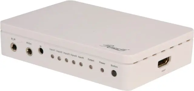 Main image of Rosewill RVHS5-11002 5-In / 1-Out HDMI Switch, Support 3D Output