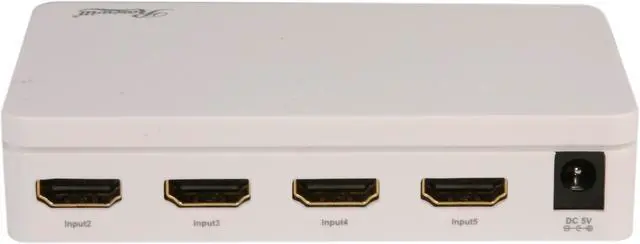 Alt view image 4 of 6 - Rosewill RVHS5-11002 5-In / 1-Out HDMI Switch, Support 3D Output