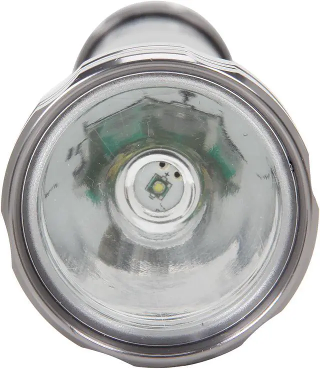 Alt view image 2 of 5 - Rosewill RLFL-11003 3W 220 Lumen Heavy-Duty 3 D-Cell LED Aluminum Flashlight