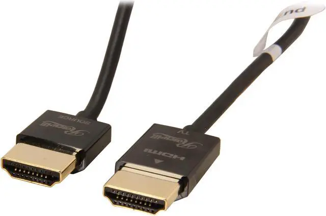 Main image of Rosewill RCHD-12003 10 ft. Black Ultra Slim HDMI Cable w/ RedMere Technology