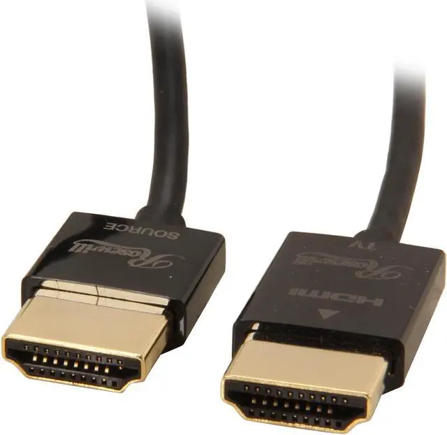 Main image of Rosewill RCHD-12004 15 ft. Black Ultra Slim HDMI Cable w/ RedMere Technology