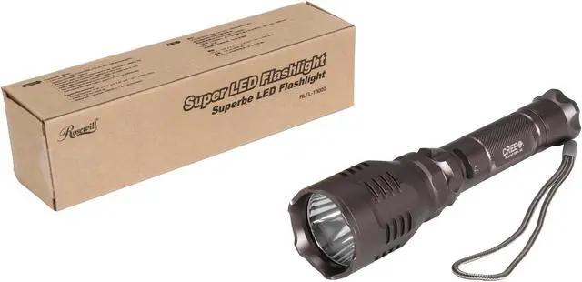 Alt view image 4 of 4 - Rosewill RLFL-13002 - Cree XML-U2 LED Search Flashlight - 1000 Lumen, Titanium, Copper Color