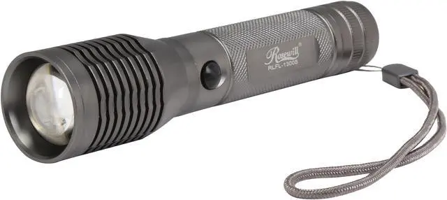 Main image of Rosewill RLFL-13005 Adjustable Focus Zoom Cree XML-U2 LED Magnetic Base Flashlight Set 1000 Lumens with Samsung 18650 Li-ion Rechargeable Battery