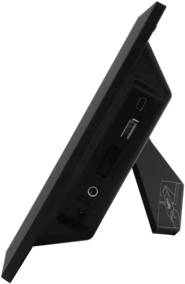 Alt view image 5 of 14 - Kodak EasyShare SV710 7" 480 x 234 Digital Photo Frame