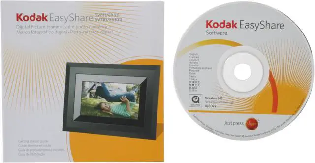 Alt view image 13 of 14 - Kodak EasyShare SV710 7" 480 x 234 Digital Photo Frame