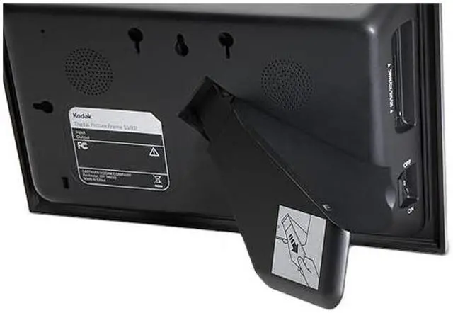 Alt view image 10 of 14 - Kodak EasyShare SV710 7" 480 x 234 Digital Photo Frame
