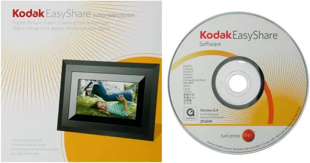 Alt view image 11 of 12 - Kodak EasyShare SV811 8" 8" 800 × 480 TRUE DIGITAL Digital Photo Frame