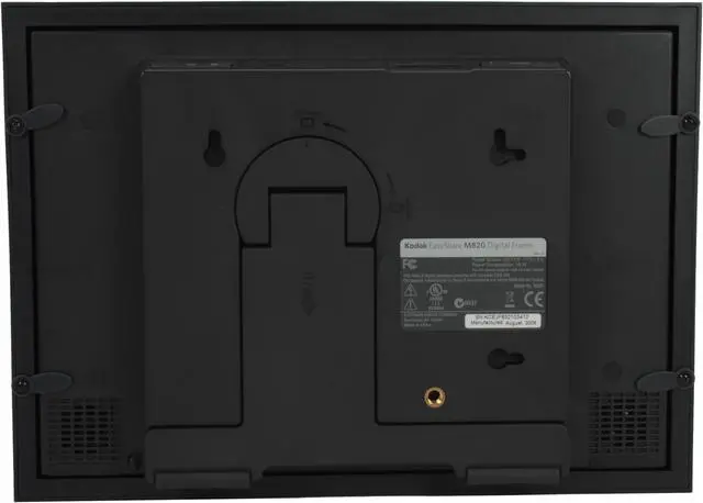 Alt view image 4 of 12 - Kodak EasyShare M820 8" 800 x 480 Digital Photo Frame w/Home Décor Kit