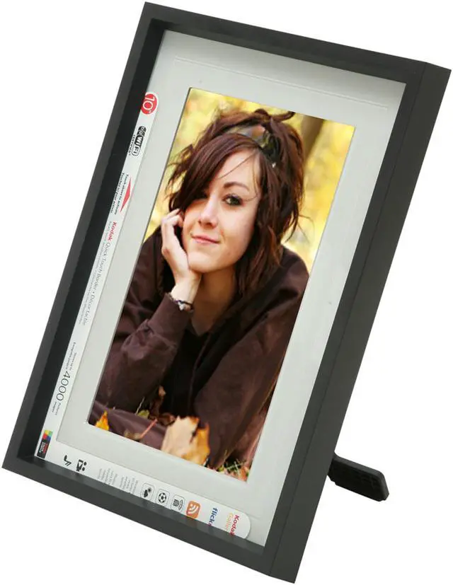 Alt view image 11 of 12 - Kodak EasyShare W1020 10.2" 800 x 480 Digital Photo Frame w/ Home Décor Kit