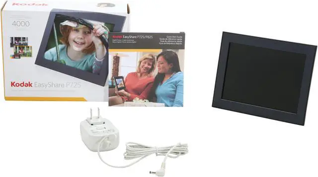 Alt view image 7 of 7 - Kodak EasyShare P725 7" 800 x 600 Digital Photo Frame