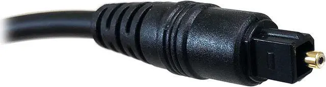 Alt view image 3 of 3 - Micro Connectors 6 Feet Molded TOSLINK to TOSLINK Digital Optical Audio Cable (M06-826-6)